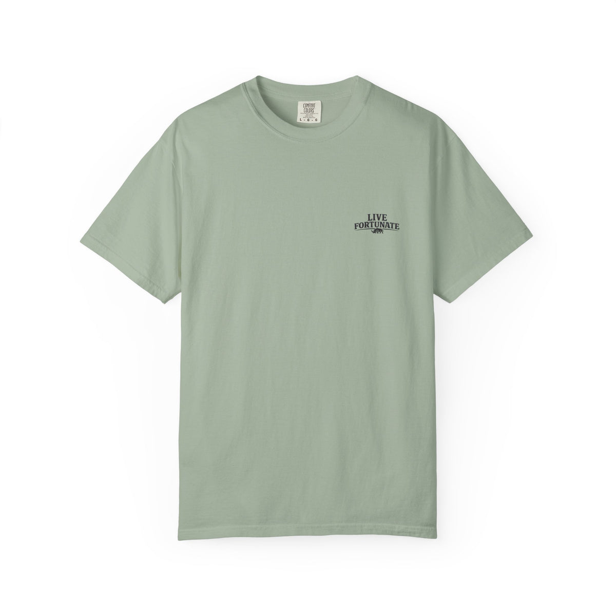 Sunset Vintage T-Shirt — Lake Scene