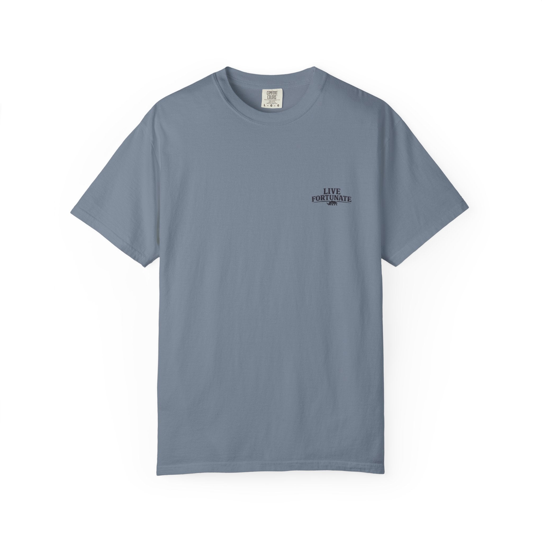 Sunset Vintage T-Shirt — Lake Scene