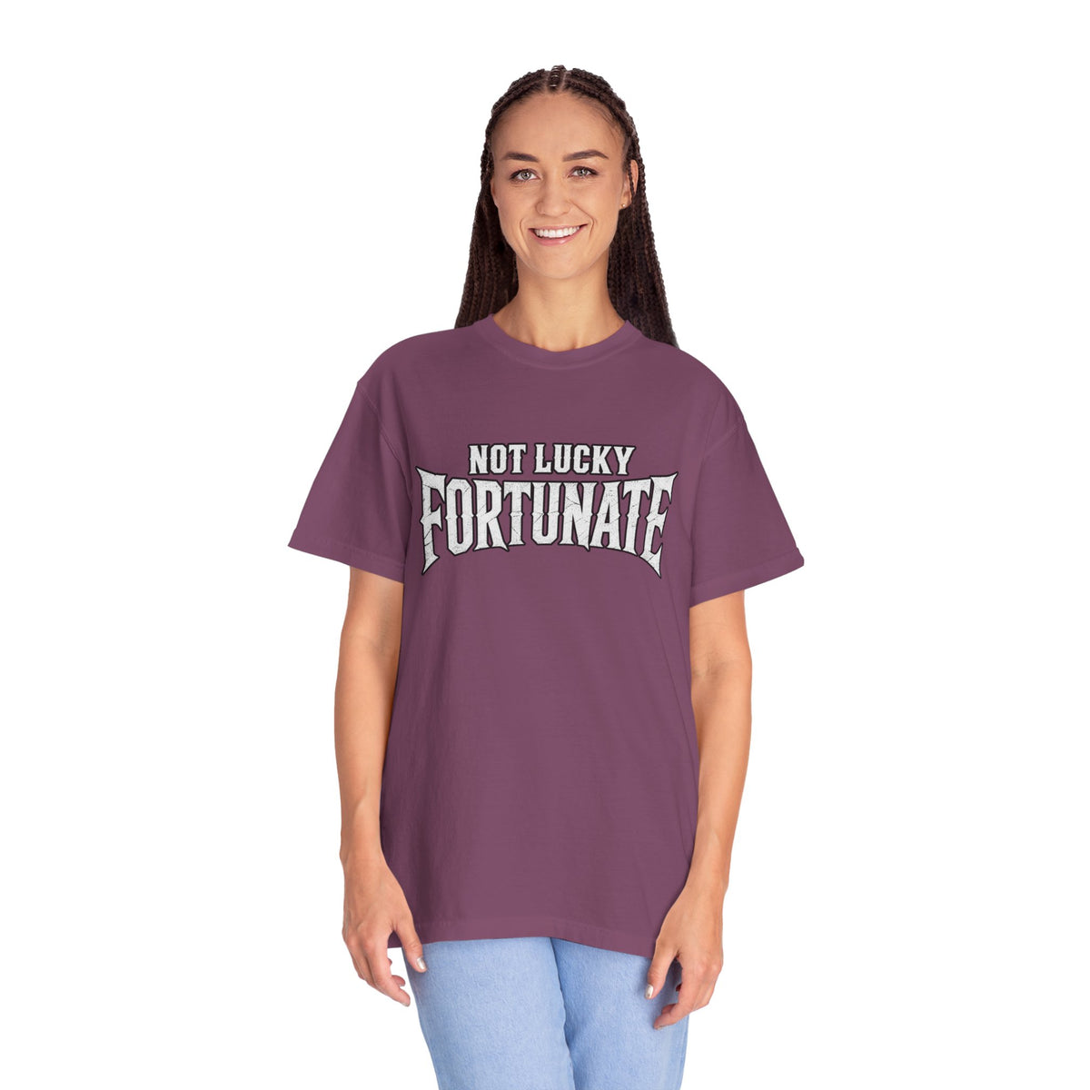Not Lucky, Fortunate Graphic T-Shirt