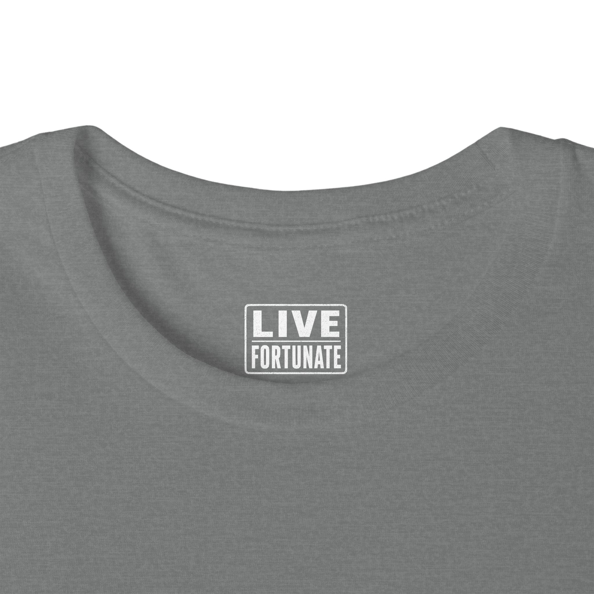 Fortunate Men’s Distressed Wordmark Tee