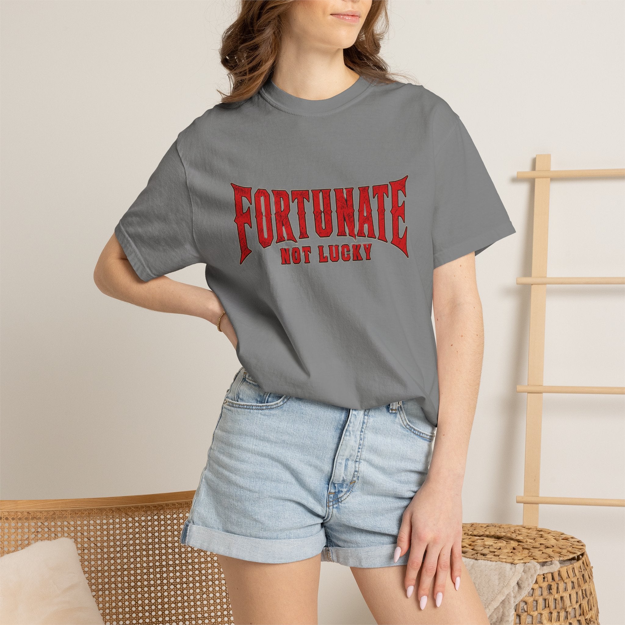 Fortunate Not Lucky T‑Shirt