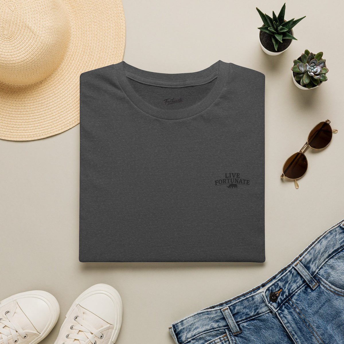 Tree of Clues Sunset T-Shirt — Silhouette Nature Graphic Tee
