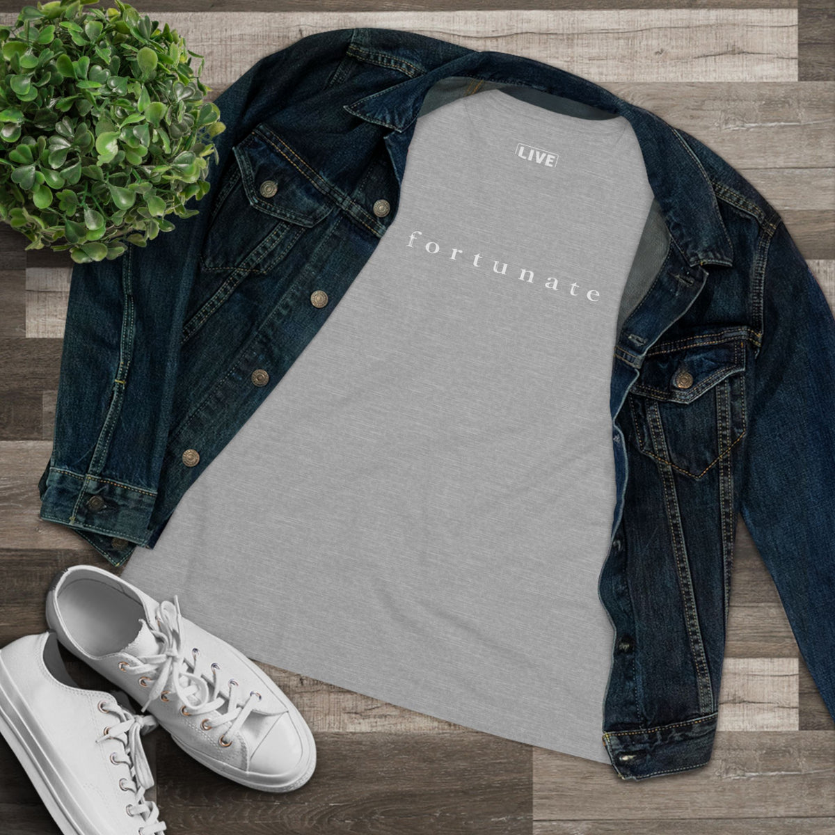 Fortunate Women’s Minimalist Tee