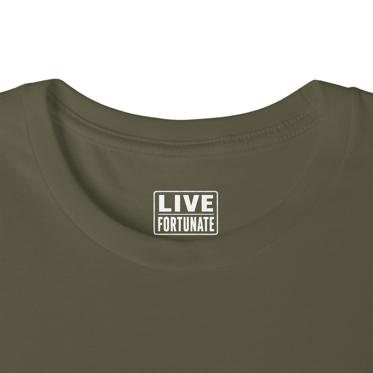 Fortunate Men’s Distressed Wordmark Tee