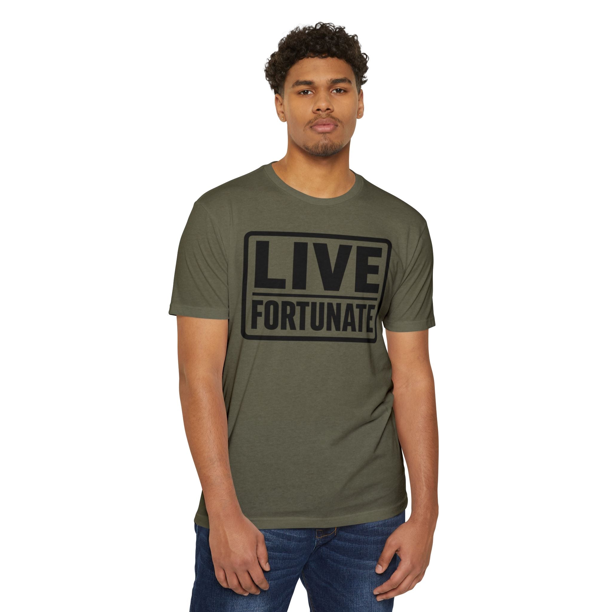 Live Fortunate Graphic T-shirt