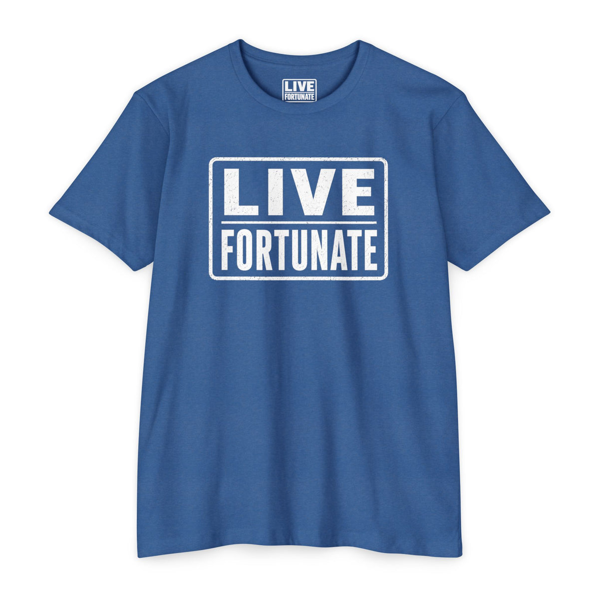 Live Fortunate T-Shirt — Inspirational Graphic Tee