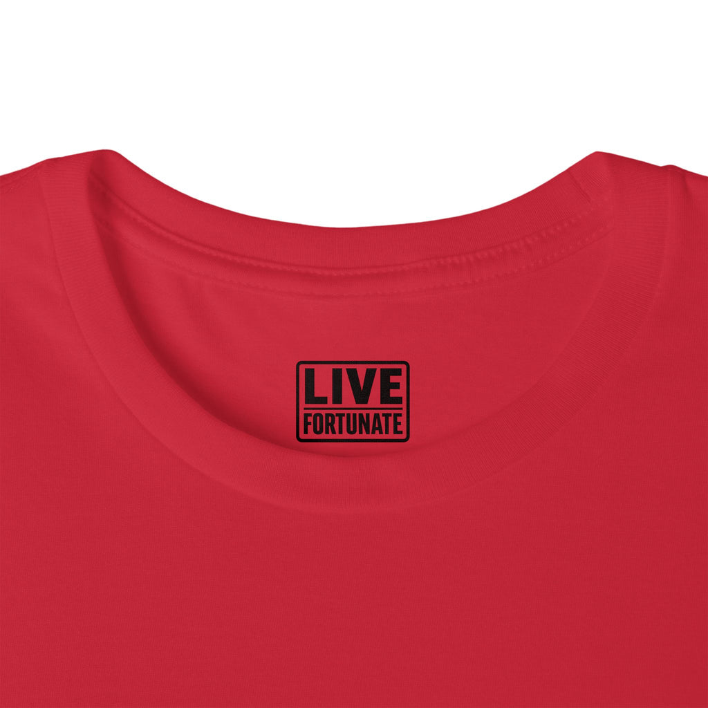 Live Fortunate Enjoy the Ride Skeleton Motorcycle Tee