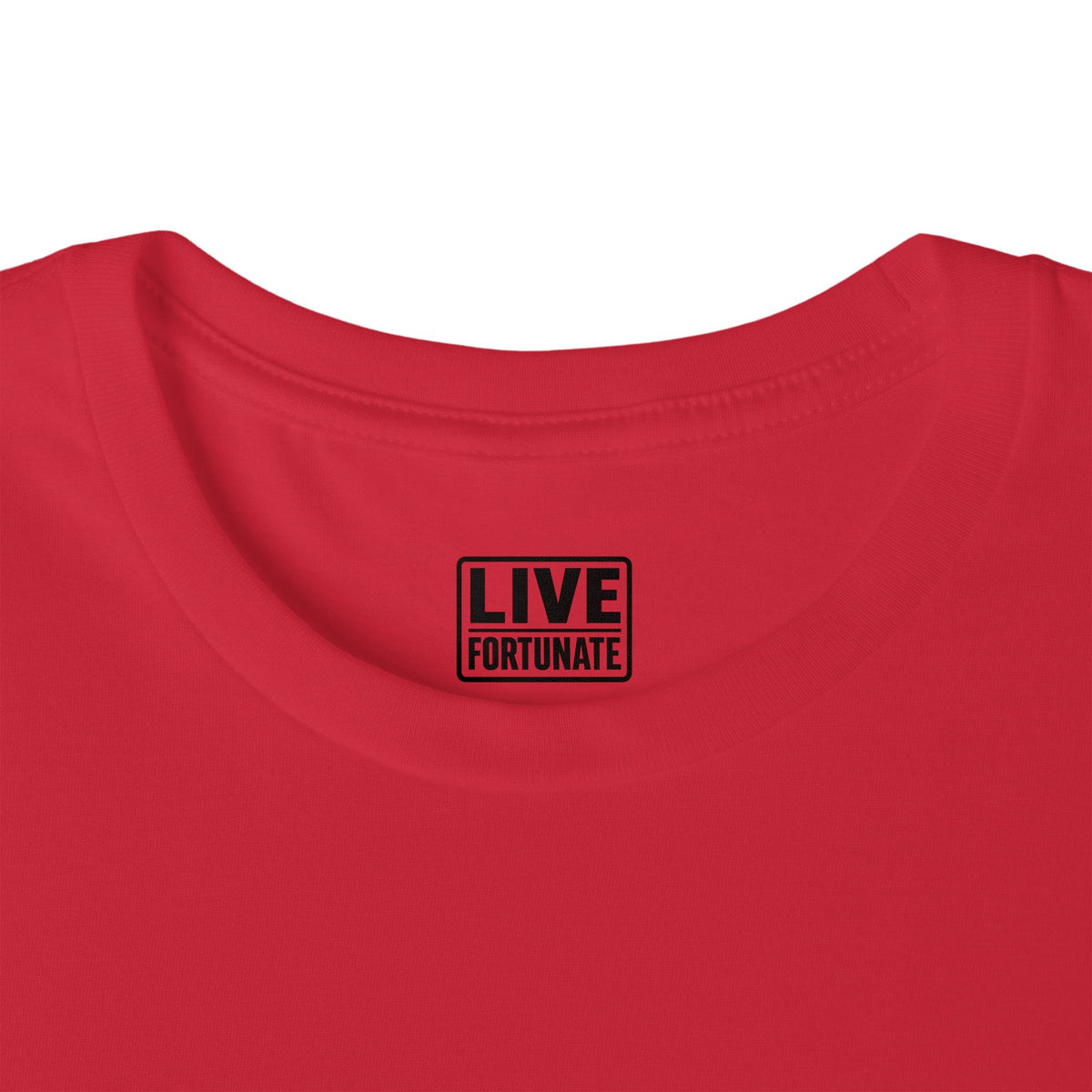 Live Fortunate Enjoy the Ride Skeleton Motorcycle Tee