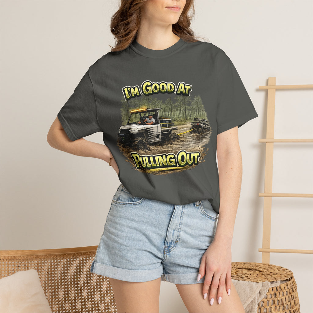 I’m Good At Pulling Out Off-Road T-Shirt