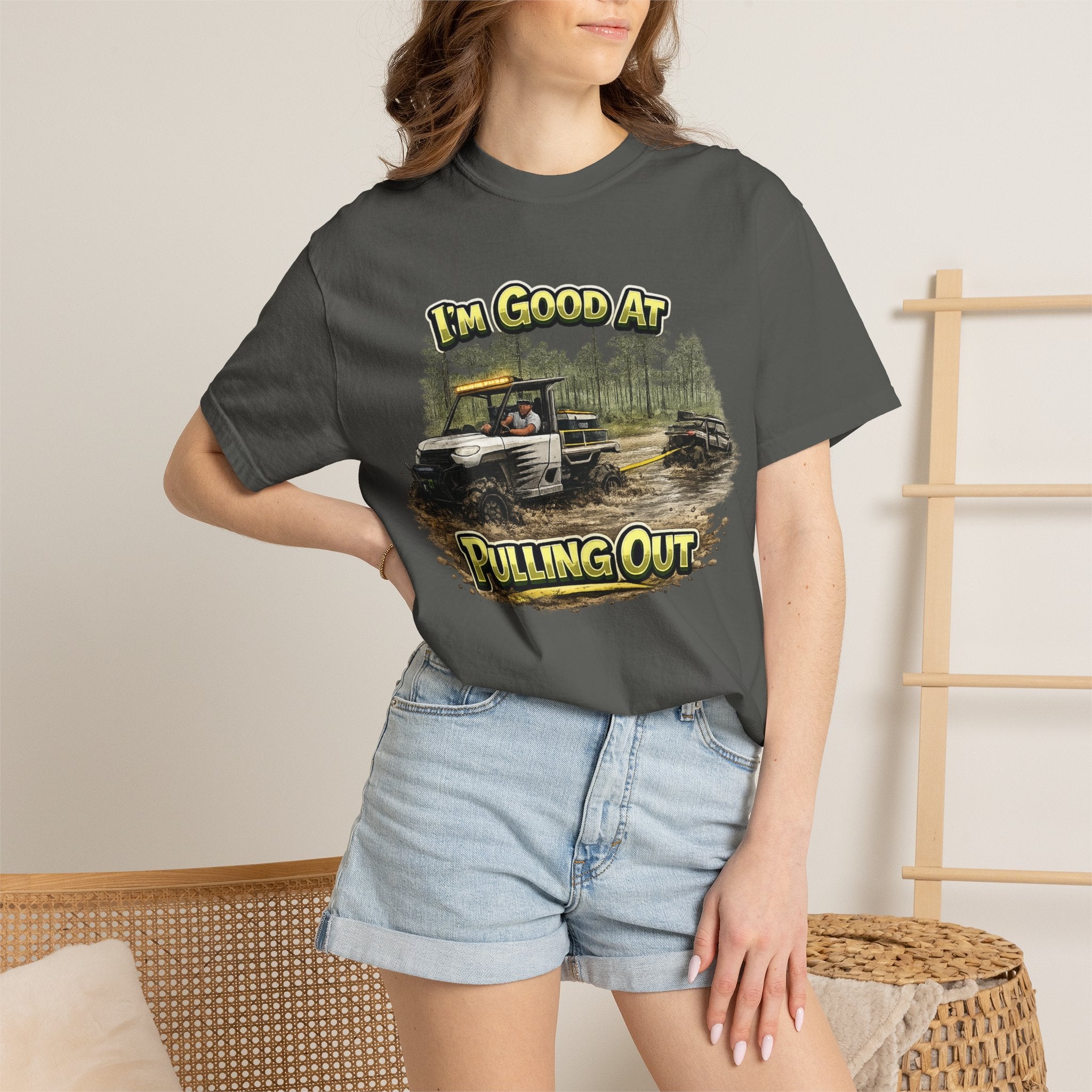 I’m Good At Pulling Out Off-Road T-Shirt