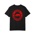Live Fortunate Rhino T-Shirt — Red Rhino Logo Tee