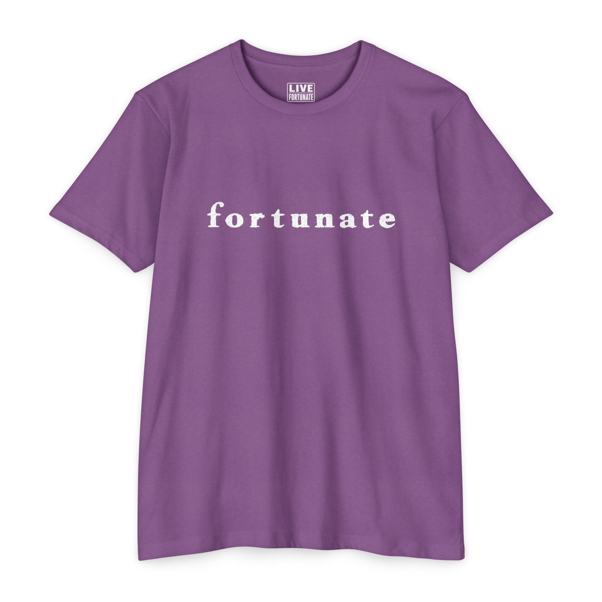 Fortunate Men’s Distressed Wordmark Tee