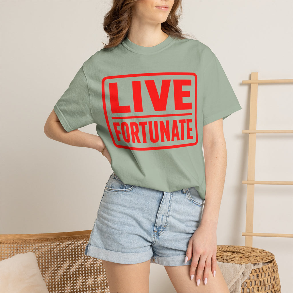 Live Fortunate Graphic T-Shirt