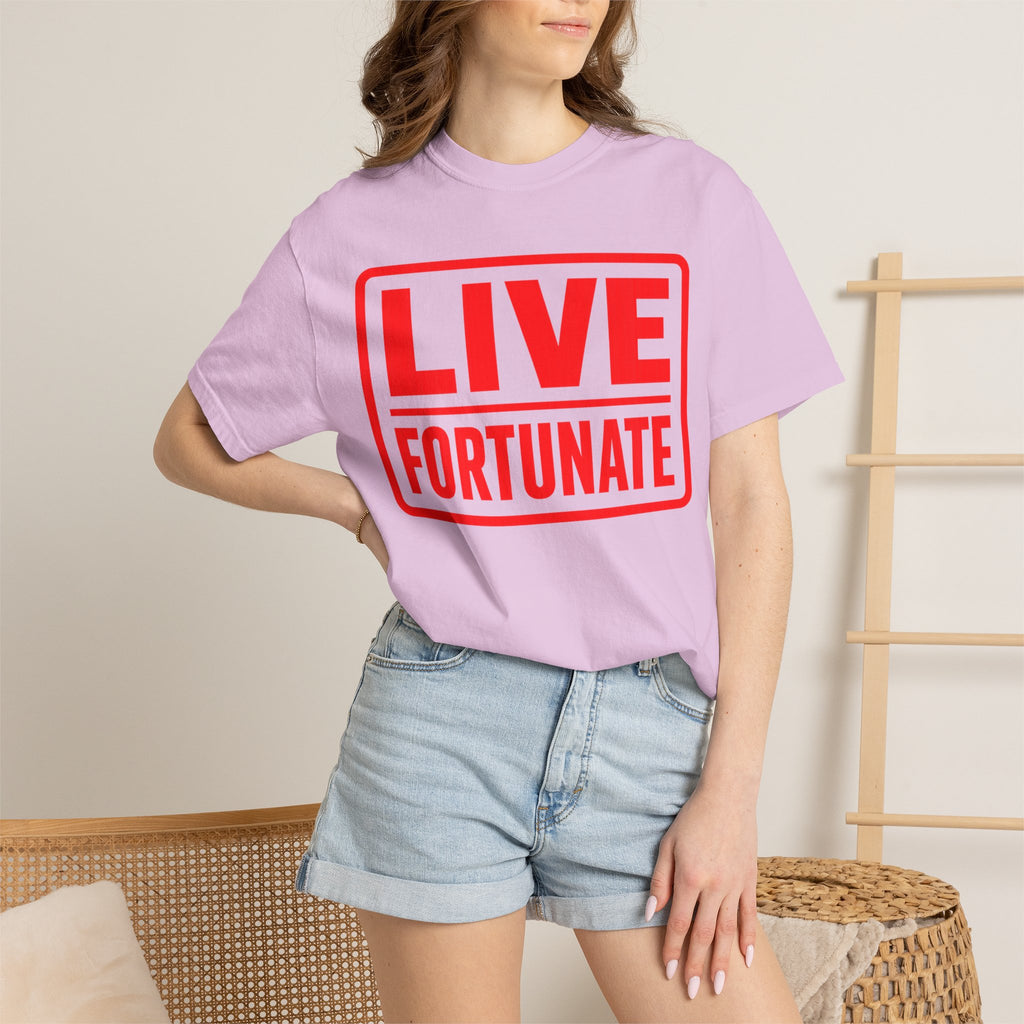Live Fortunate Graphic T-Shirt