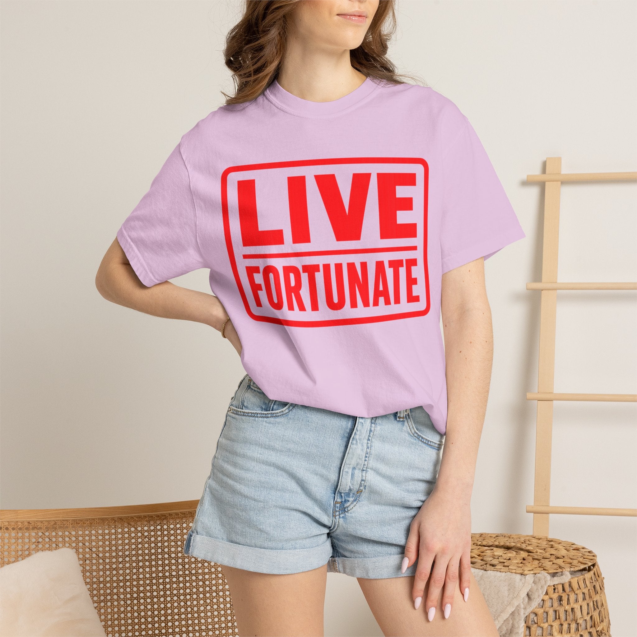 Live Fortunate Graphic T-Shirt