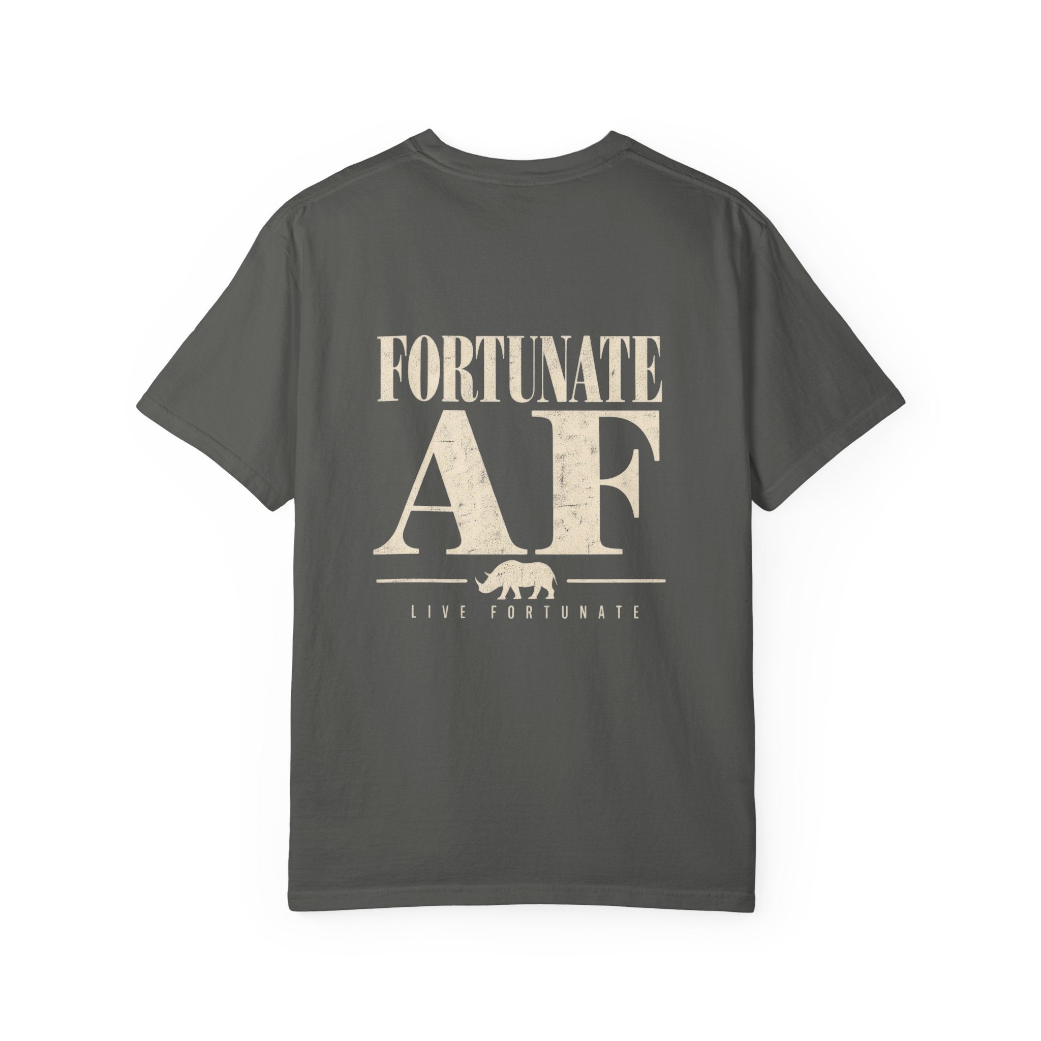 Fortunate AF Rhino Graphic T-shirt
