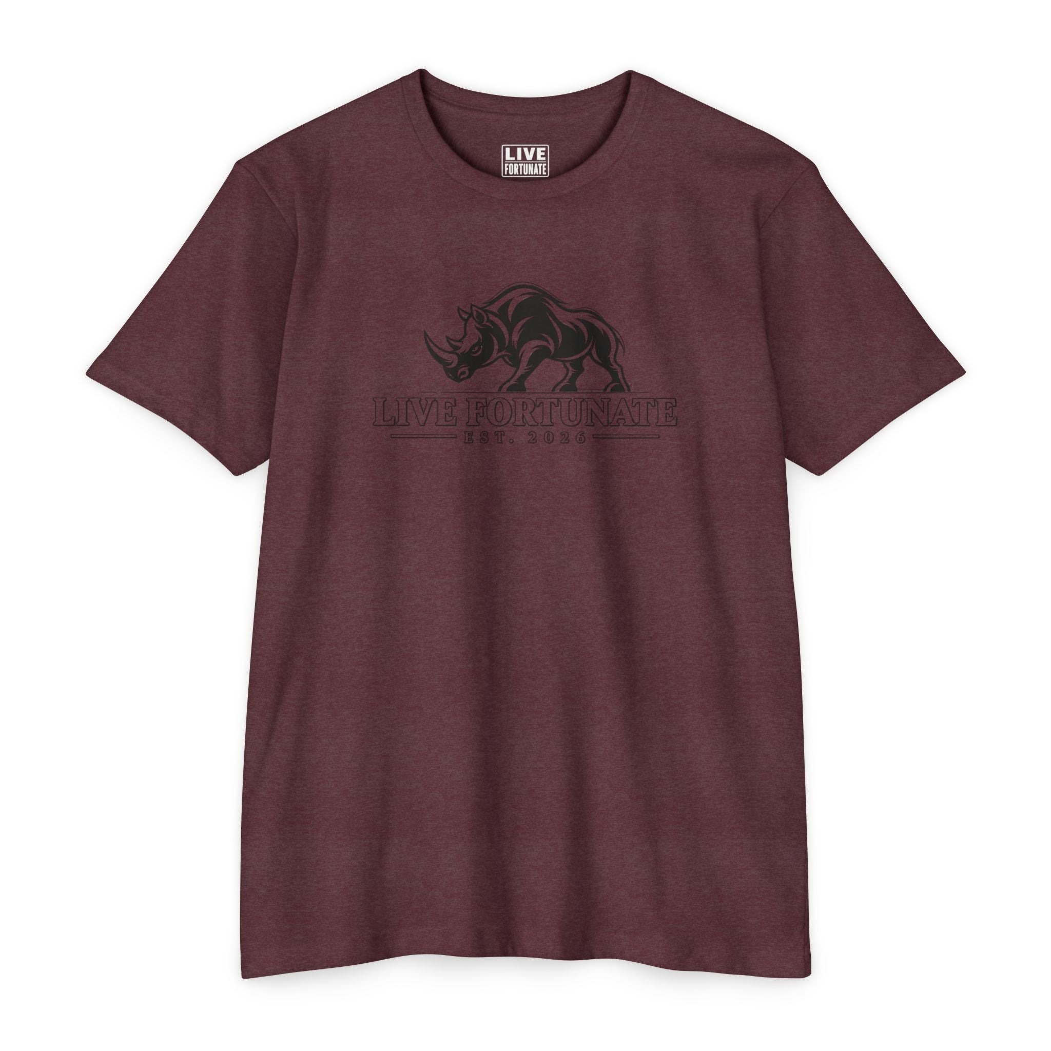 Live Fortunate EST. 2026 Rhino Tee