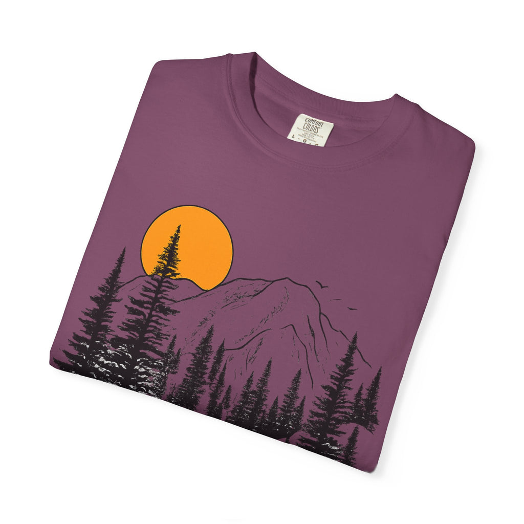 Mountain Sunset Hiking T-Shirt
