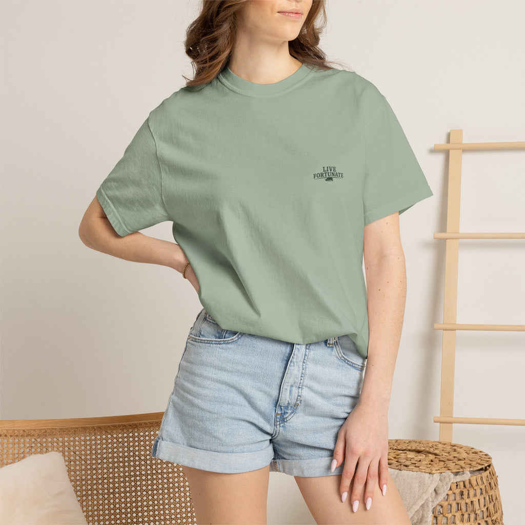 T-Shirt — "Every Man Dies, Not Every Man Actually Lives" Adventure Graphic Tee