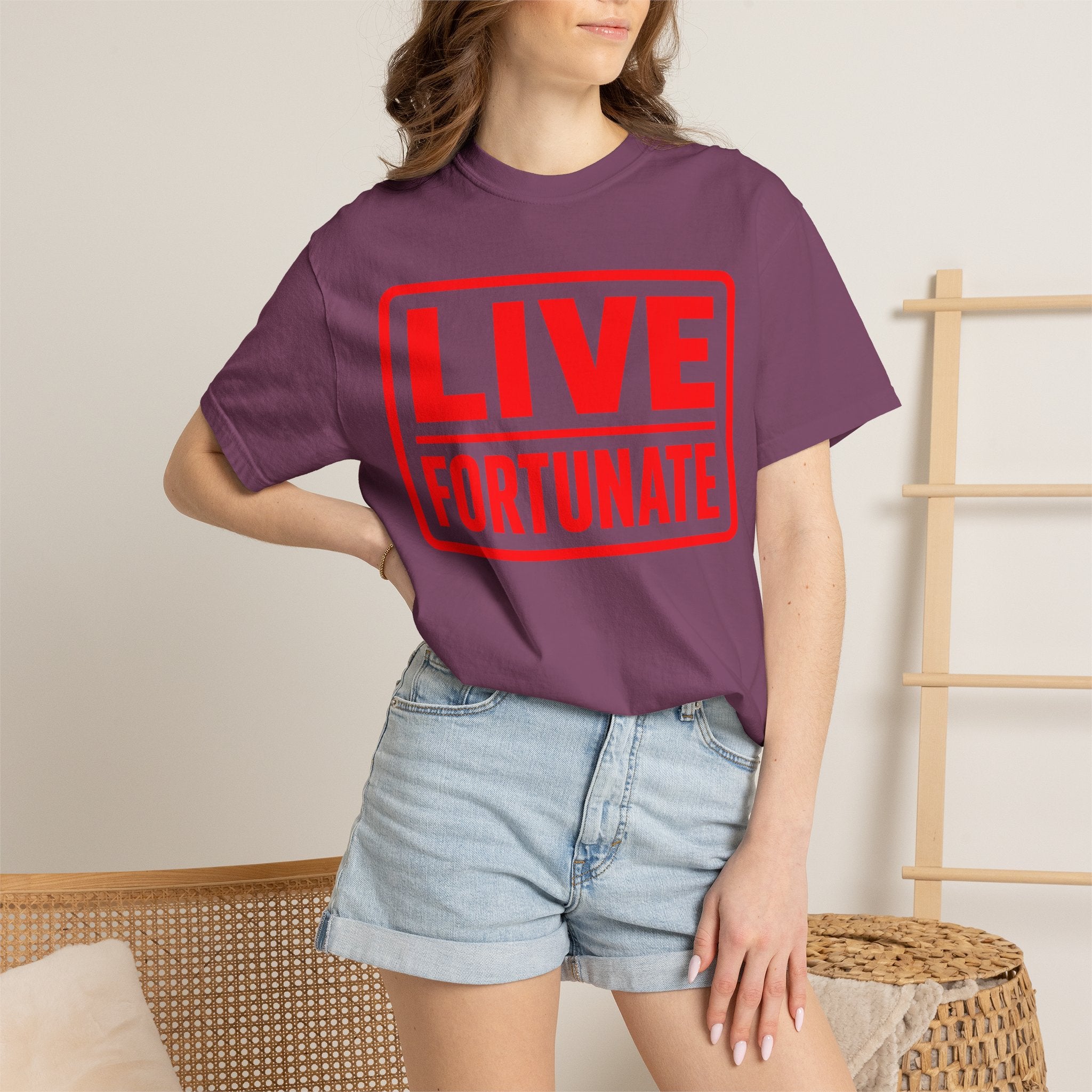 Live Fortunate Graphic T-Shirt