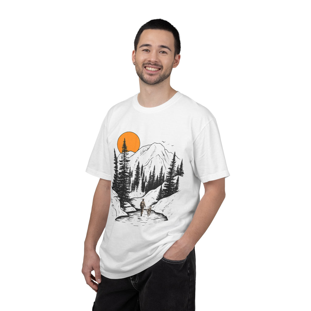 Mountain Sunset Hiking T-Shirt