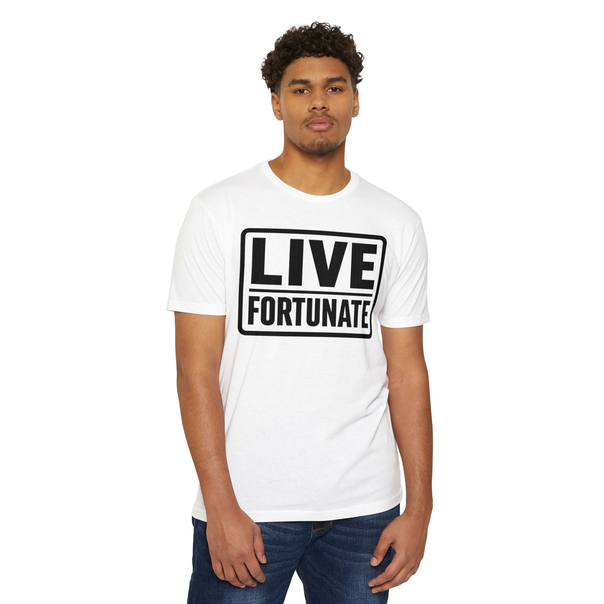 Live Fortunate Graphic T-shirt
