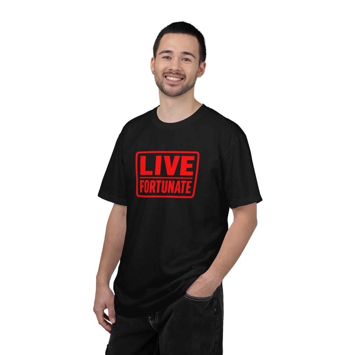 Live Fortunate Graphic T-Shirt