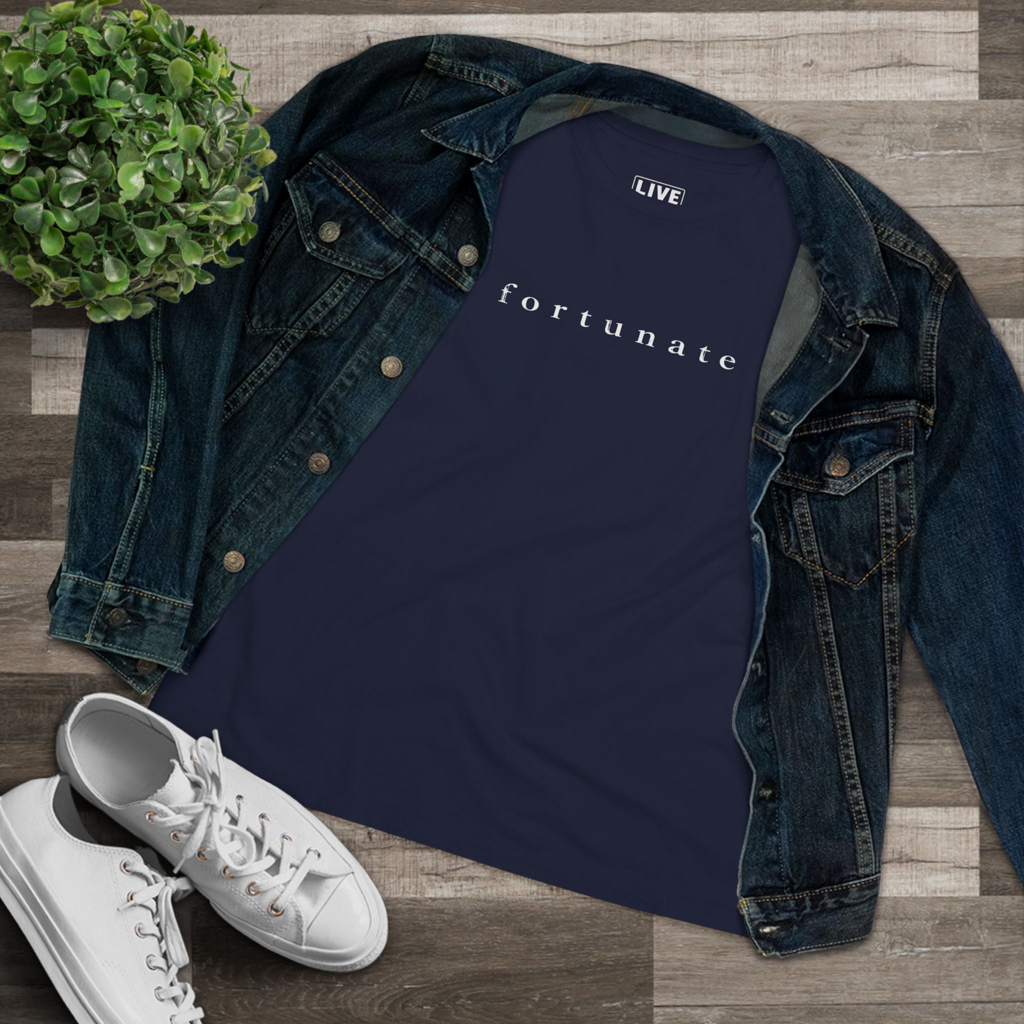 Fortunate Women’s Minimalist Tee