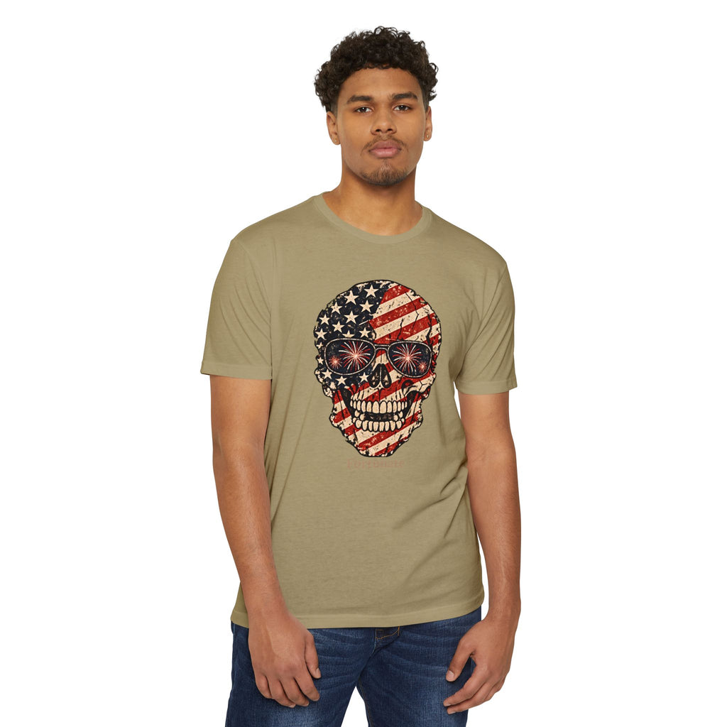 Fortunate American Skull T-Shirt – Live Bold. Live Fortunate.