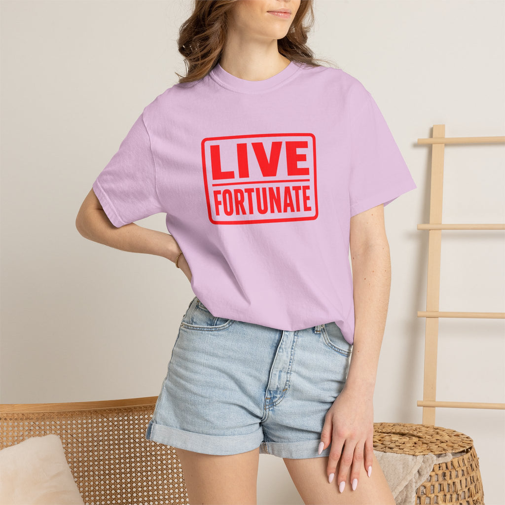 Live Fortunate Graphic T-Shirt